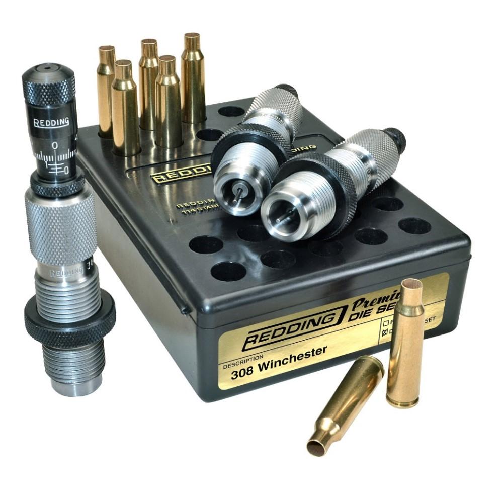 Redding Premium Series Deluxe 3-Die Set .22-250 Rem - Redding