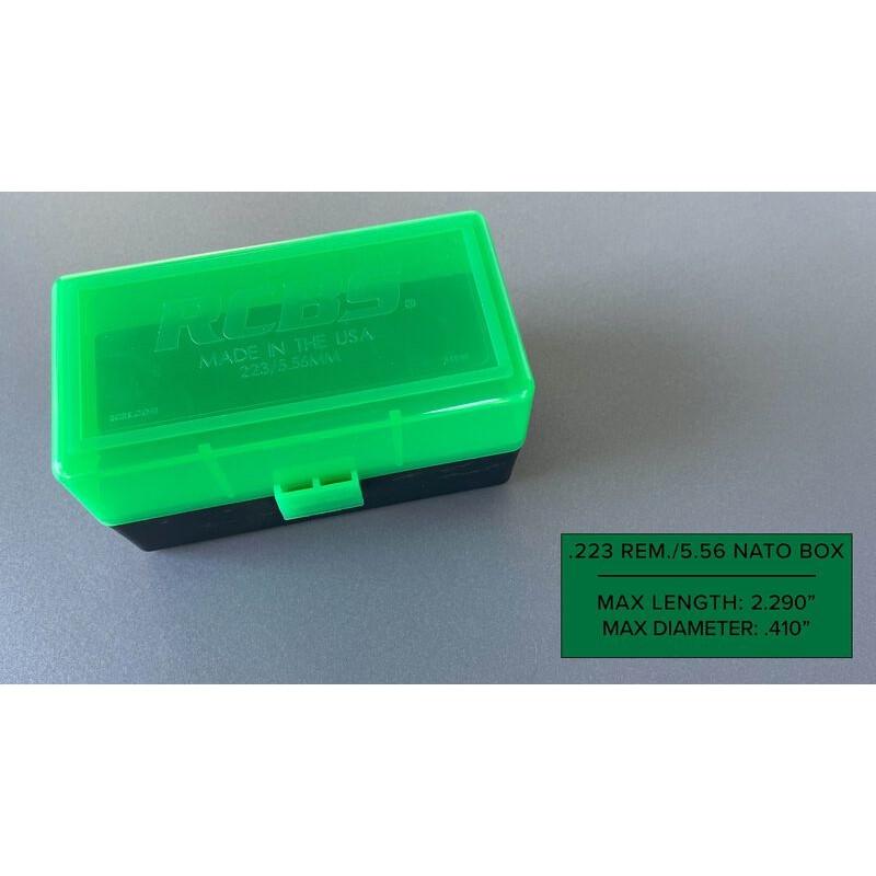 RCBS Impact Resistant Ammo Box .223 Rem/5.56 NATO - RCBS