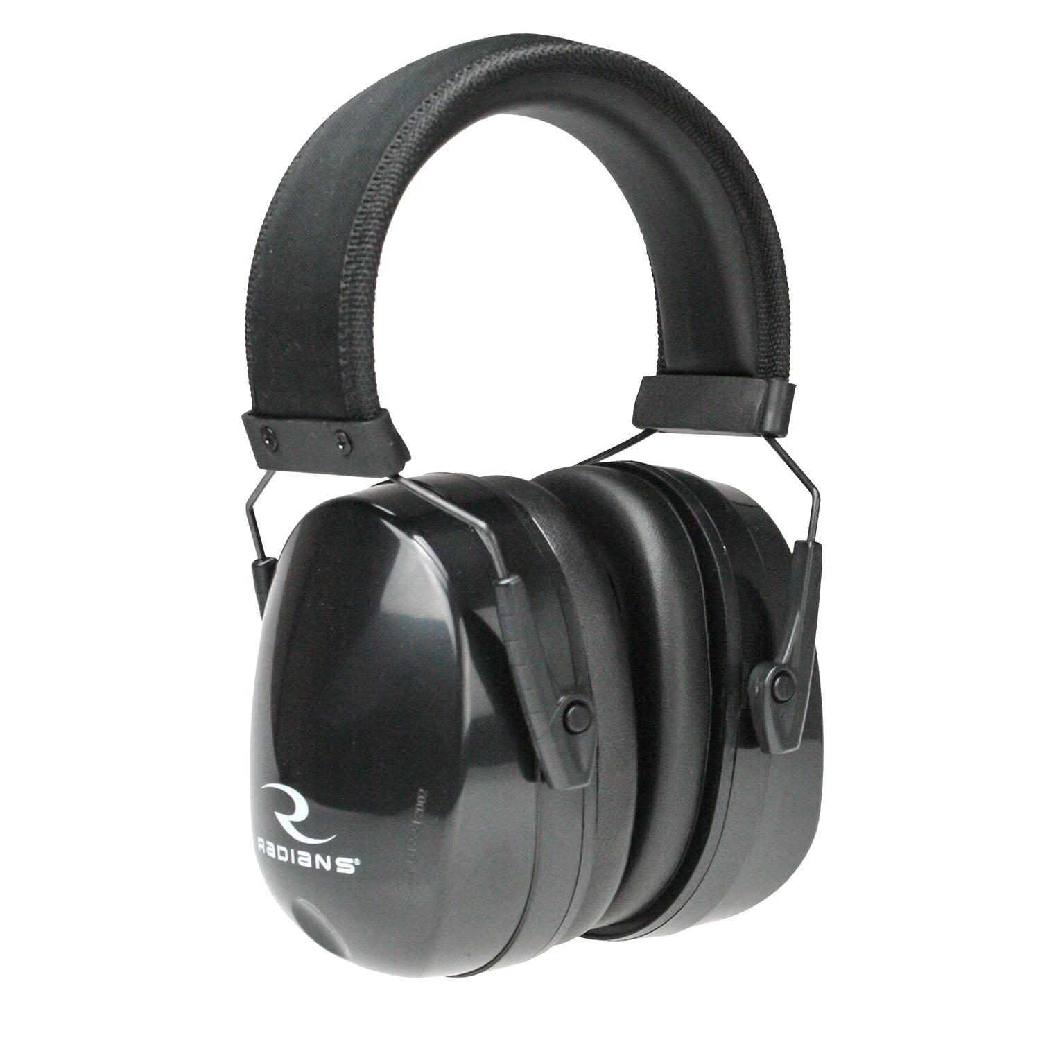 Radians CSE30BX Tactical Eradicator Passive Ear Muffs 28dB Black - Radians