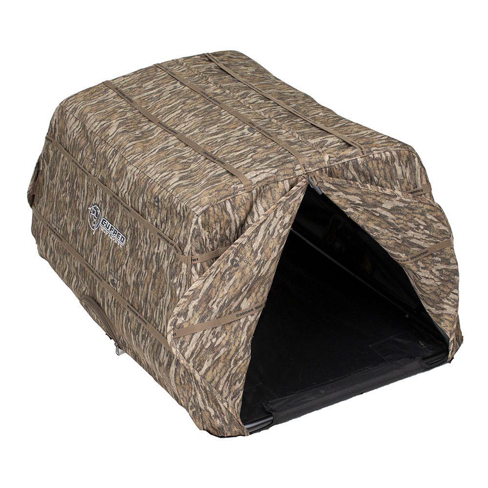 Cupped Hunting Dog Blind Mossy Oak Bottomland - Cupped