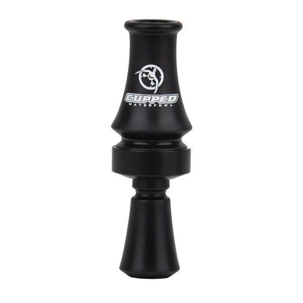 Cupped Comeback Quack Double Reed Duck Mouth Call Black - Cupped