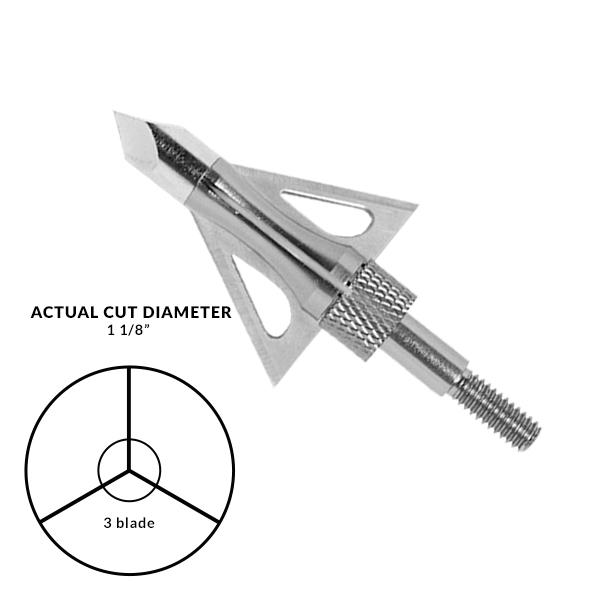 Dead Ringer Hyper Strike Fixed Blade Broadhead - Dead Ringer