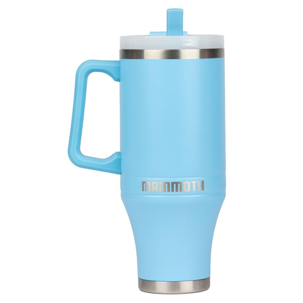 Mammoth Ascent Tumbler 40 oz Light Blue Glow - Mammoth