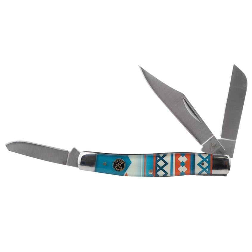 ABKT Roper Stockman Sunset Knife 3 Blades - ABKT