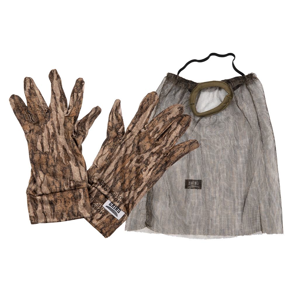 The Grind Face Mask and Glove Combo Mossy Oak Bottomland - The Grind