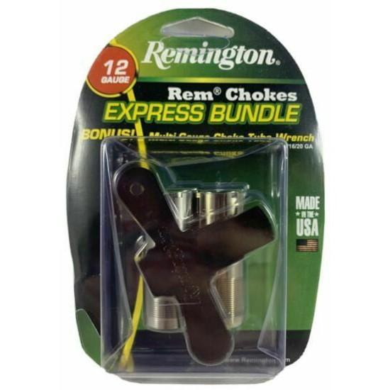 Remington Improved Cylinder and Full Cylinder Flush Choke Tube for 12 ga with Wrench - Remington