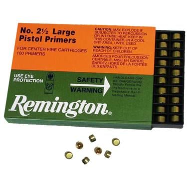 Remington 2-1/2 Large Pistol Centerfire Primers - Bulk 1000ct