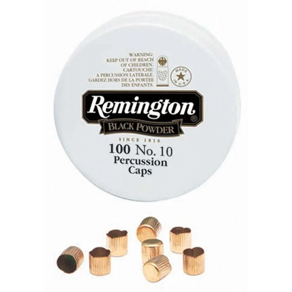 Remington Percussion Caps #10 - 100/ct - Remington