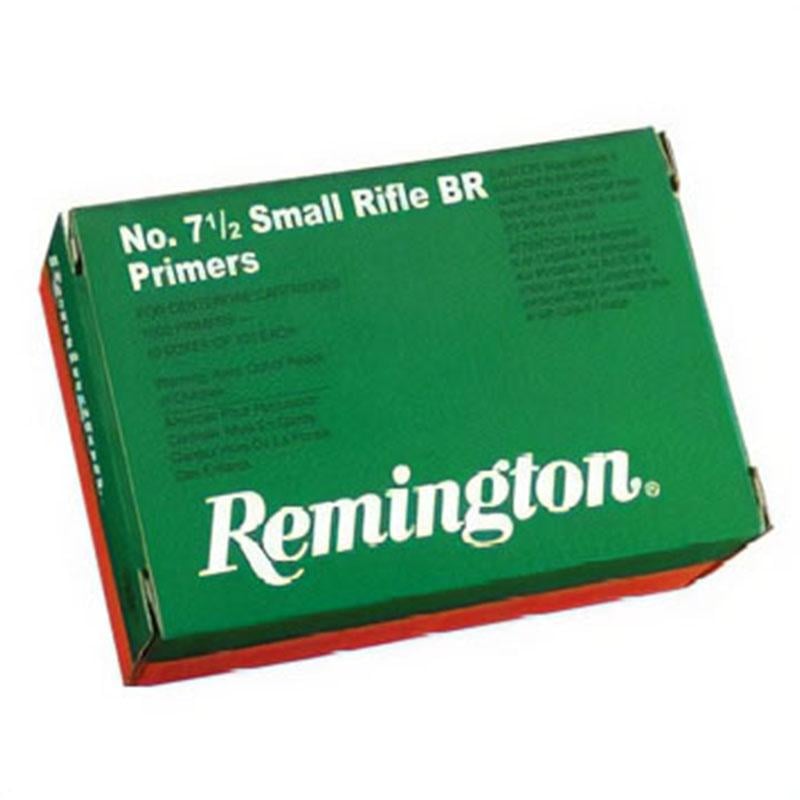 Remington Centerfire Primers-7-1/2 Small Rifle BR 1000/ct - Remington