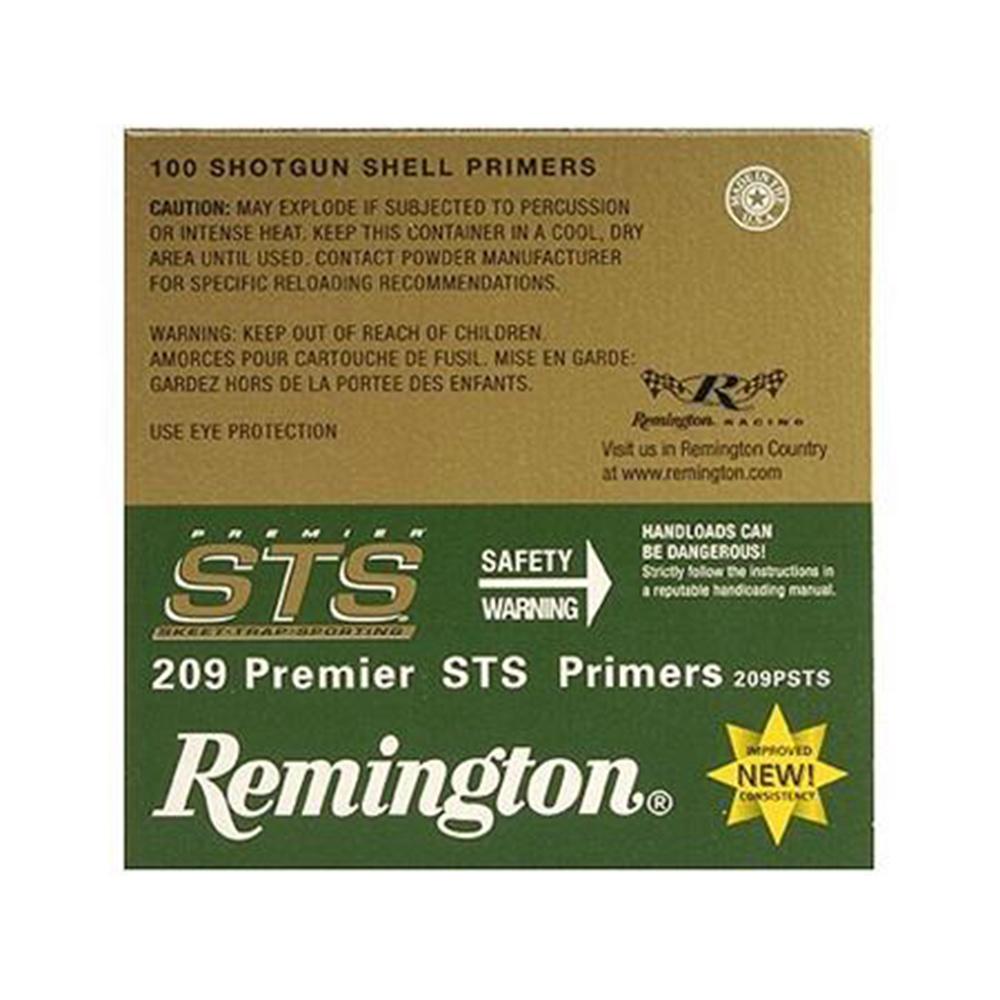 Remington #209 Premier STS Shotshell Primers 1000/ct - Remington