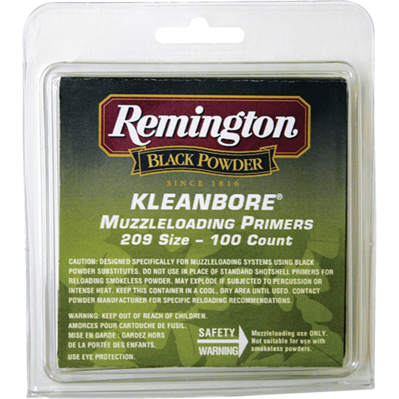 Remington Kleanbore Muzzleloading Primers 100/box - Remington