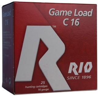 Rio Field 16 ga 2 3/4" 3 dr 1 oz #7.5 1300 fps - 25/box - Rio