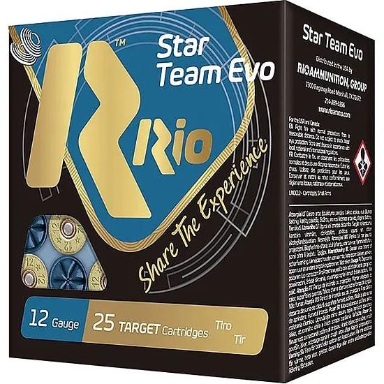 Rio Star Team EVO 28 Low Recoil Shotshells 12ga 2-3/4" 1oz 1135fps #8 25/ct - Rio