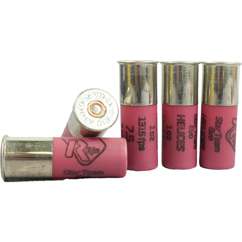 Rio Helice HV Shotshell 12ga at 1315fps – #7.5 Shot, 1oz Load 25ct