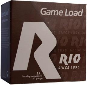 RIO Game Load High Velocity 12 Gauge 3-3/4 DRAM 2-3/4 #8 Shot HIGH BRASS  250 Rounds