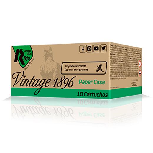 Rio Vintage 1896 Paper Flyer 36 Shotshells 12 ga 2-3/4" 1-1/4oz #7.5 1300 fps 25/ct - Rio Ammo