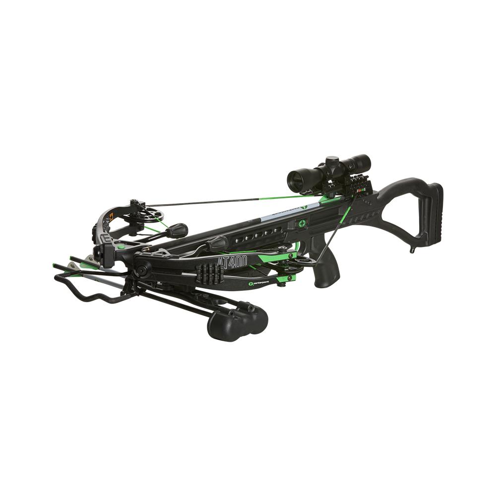 DEMO CenterPoint AT400 Crossbow Detachable Silent Crank System Auto Retracting Sled - CenterPoint Archery