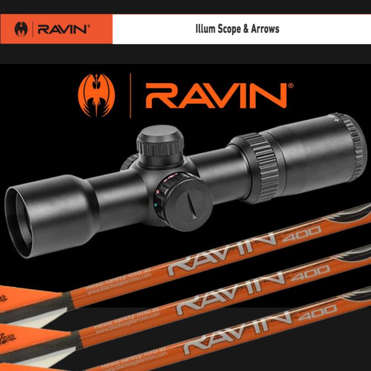 Ravin R29x Scope Ravin R29X Crossbow Package with Illum Scope & Arrows, Draw Han...