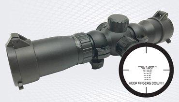 Ravin Illuminated Crossbow Scope - 20-100 Yard Range - Ravin