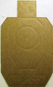 Speedwell Official IDPA Targets Cardboard Target, 100/Pack - Speedwell