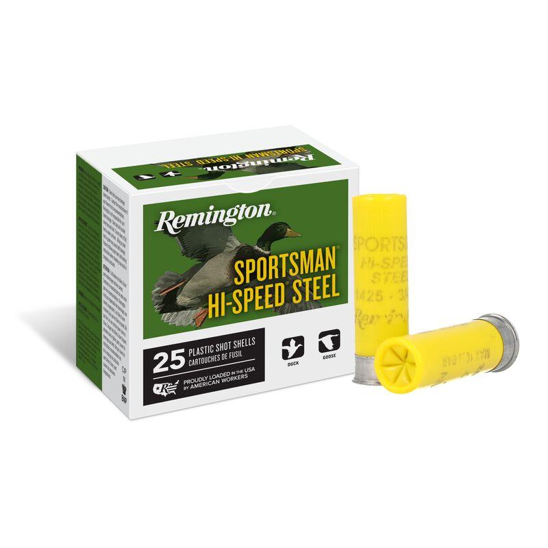 Remington Sportsman Hi-Speed Steel Shotshells 20ga 2-3/4 in 1425 fps 3/4 oz #7 25/ct - Remington