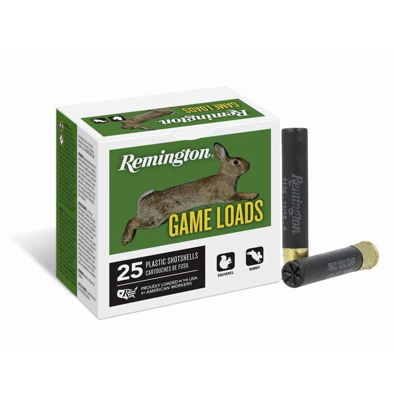 Remington Lead Game Load .410 ga 2 1/2" MAX 1/2 oz #6 1200 fps 20/ct - Remington