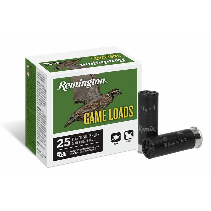 Remington Lead Game Load 16 ga 2 3/4" 2 1/2 dr 1 oz #6 1200 fps - 25/ct - Remington