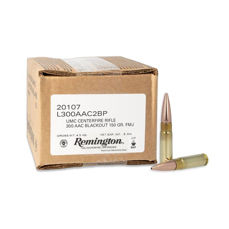 Remington UMC Loose Bulk Rifle Ammunition .300 AAC Blackout 150...