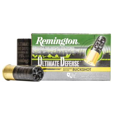 Buckshot Rx5 Remington Ultimate Defense Buckshot: 3-inch #4 Buck 1225 fps