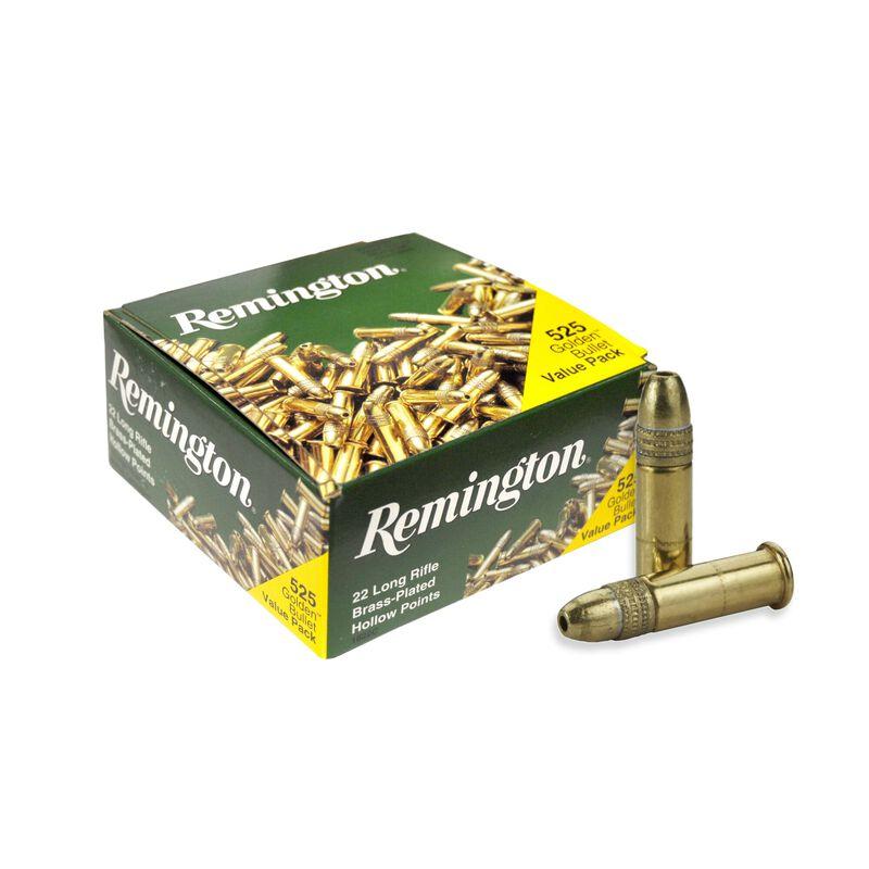 Remington Golden Bullet Rimfire Ammunition .22 LR 36 gr HP 1280 fps (12 525/ct Box) 6300/Case - Remington