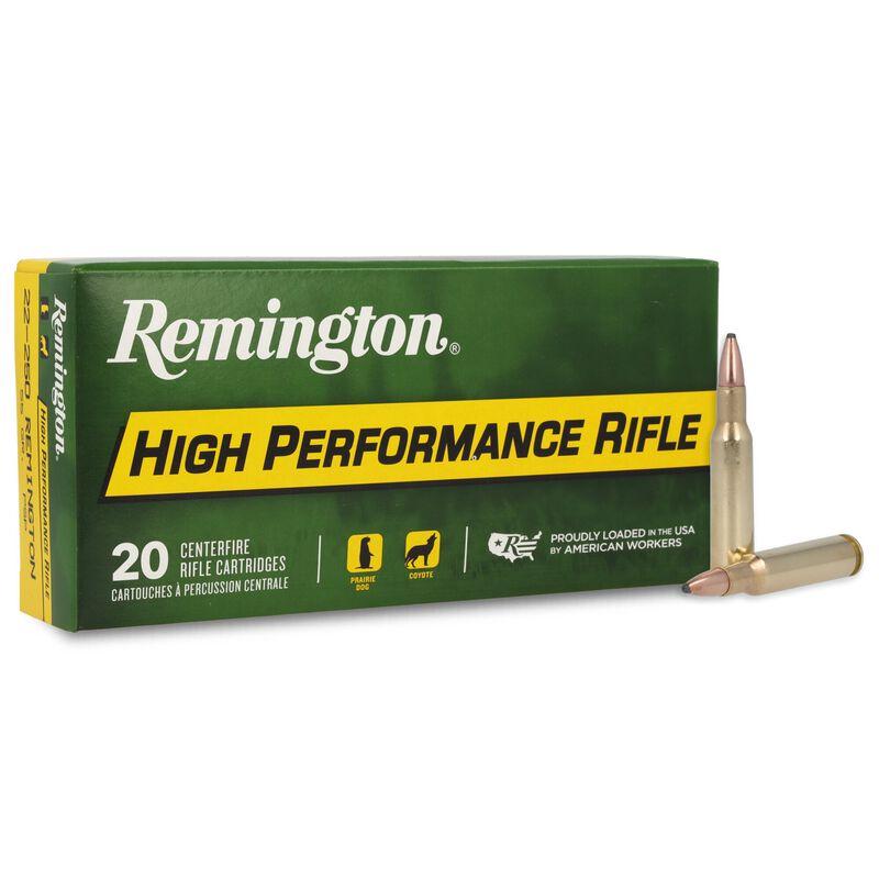 Remington Rifle Ammunition .222 Rem 50 gr PSP 3140 fps 20/ct - Remington