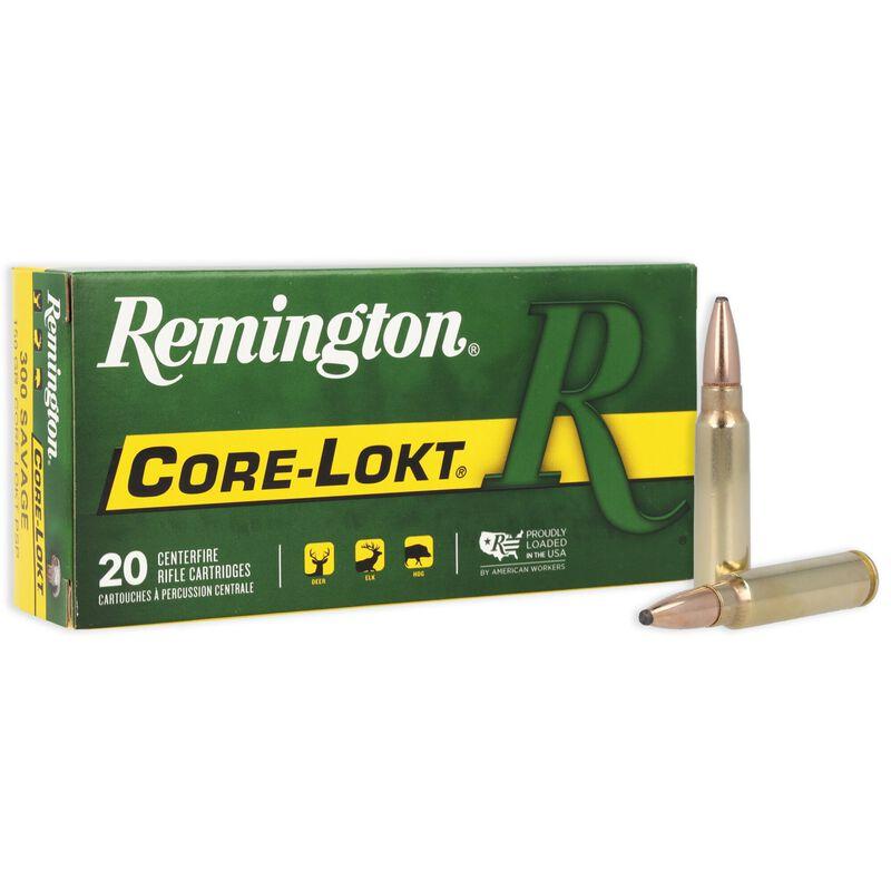 Remington Core-Lokt Rifle Ammunition .300 Savage 150 gr PSP 2630 fps 20/ct - Remington