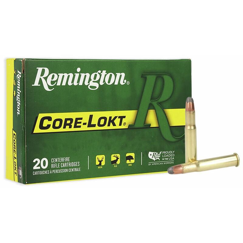 Remington Core-Lokt Rifle Ammunition .32 Win 170 gr SP 2250 fps 20/ct - Remington