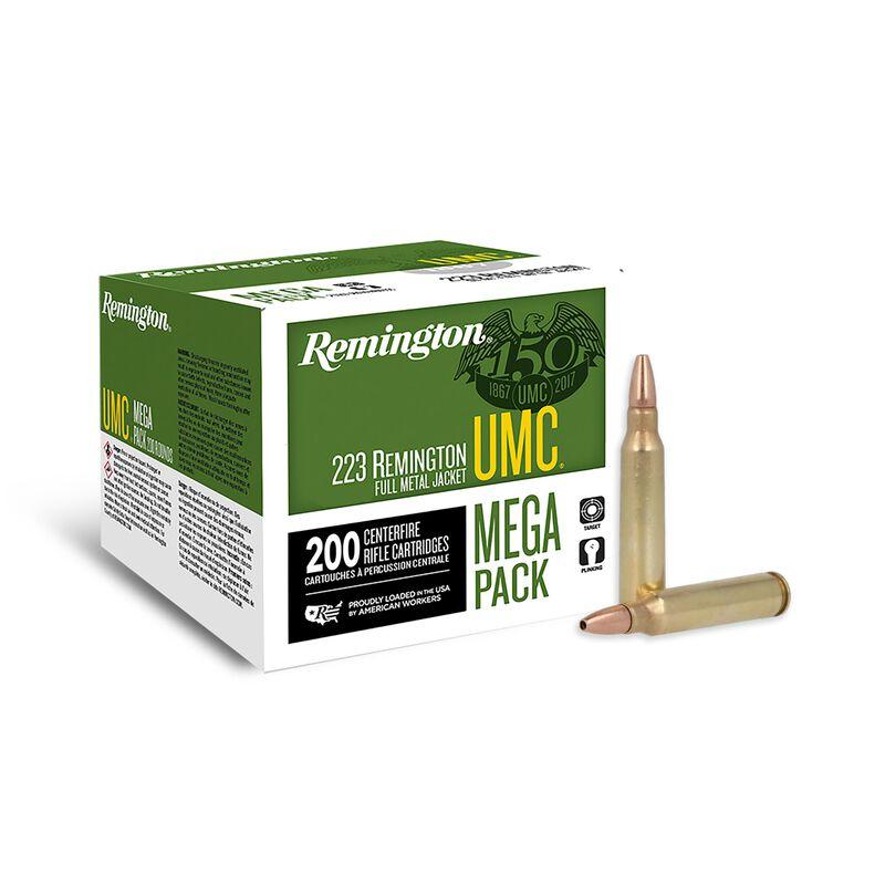 Remington UMC Rifle Ammunition .223 Rem 45 gr. JHP 3550 fps 200/ct - Remington