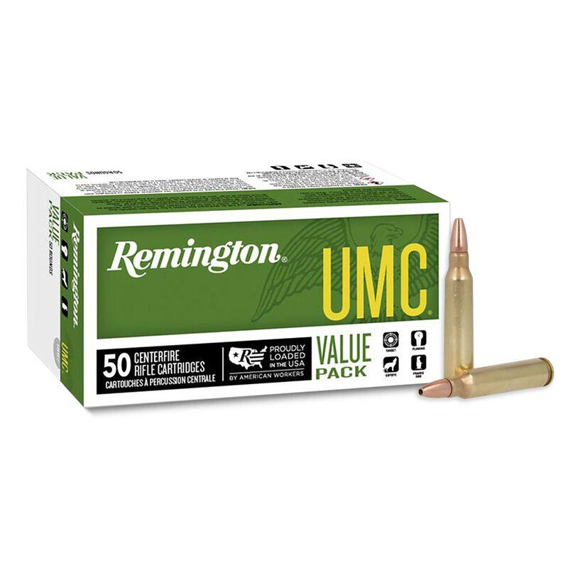 Remington UMC Rifle Ammunition .223 Rem 45gr JHP 3550 fps 50/ct - Remington