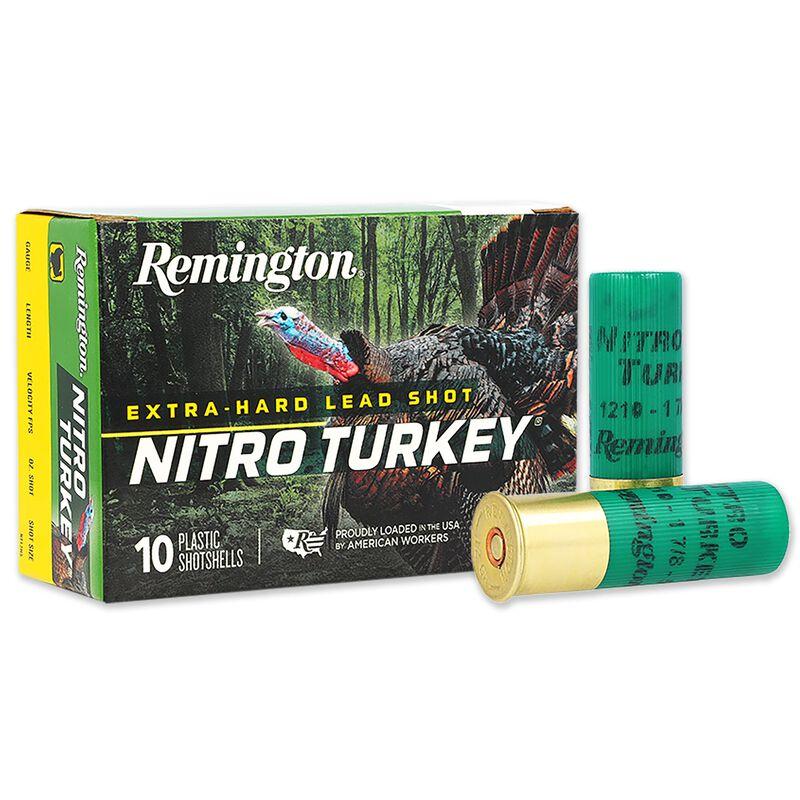 Remington Nitro Turkey Loads 12 ga 3 in 1-7/8 oz #6 1210 fps 10/ct - Remington