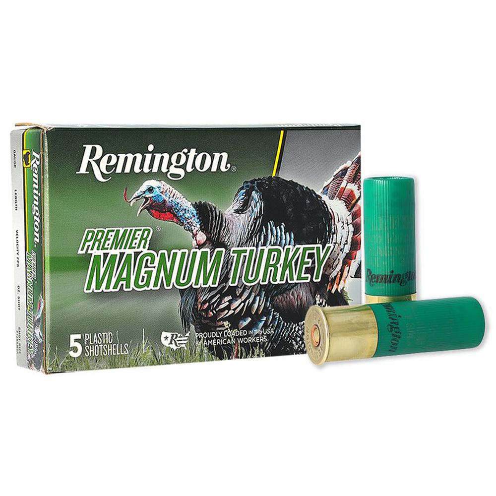 Remington Premier Magnum Turkey Loads 12 ga 3 in 2 oz #6 1175 fps 5/ct - Remington