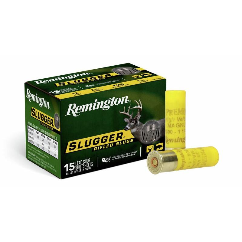 Remington Slugger Rifled Slug 20 ga 2-3/4 in 7/8 oz 1580 fps 15/ct - Remington