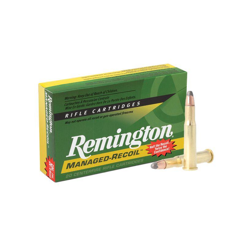 Remington Managed Recoil Rifle Ammunition .30-30 Win 125 gr Core Lokt SP 2175 fps 20/ct - Remington