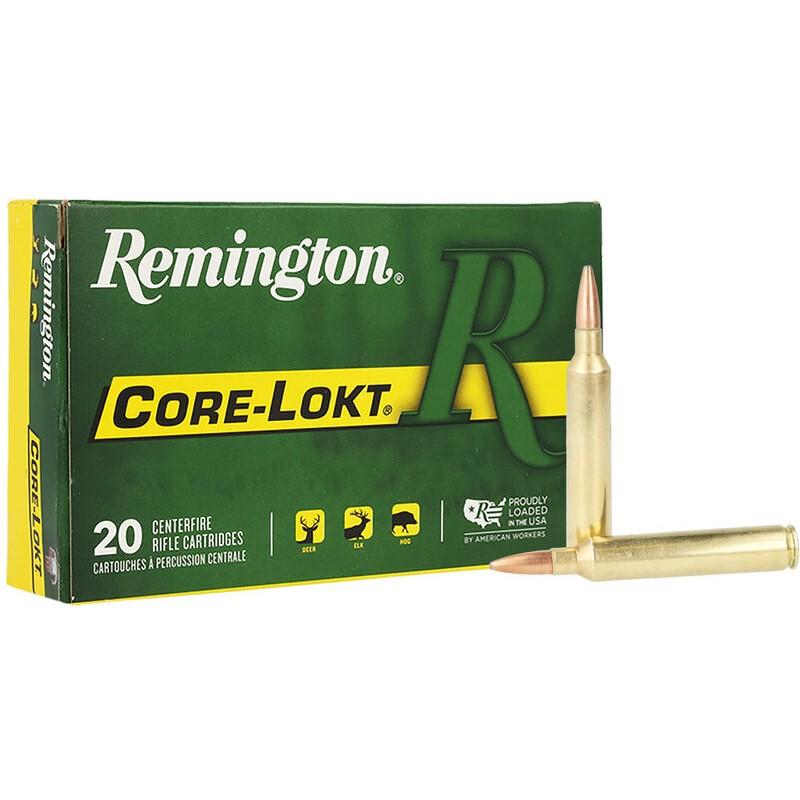 Remington Core-Lokt Rifle Ammunition 7mm Rem Ultra 150gr PSP 3230 fps 20/ct - Remington