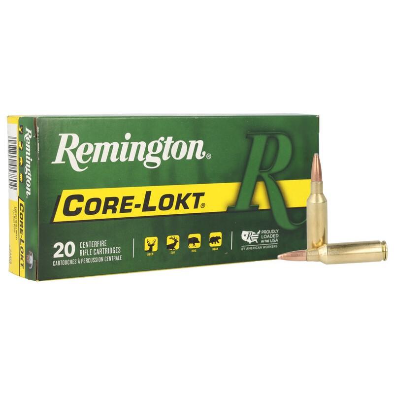 Remington Core-Lokt Rifle Ammunition 7mm Rem SAUM 150 gr PSP 3110 fps 20/ct - Remington