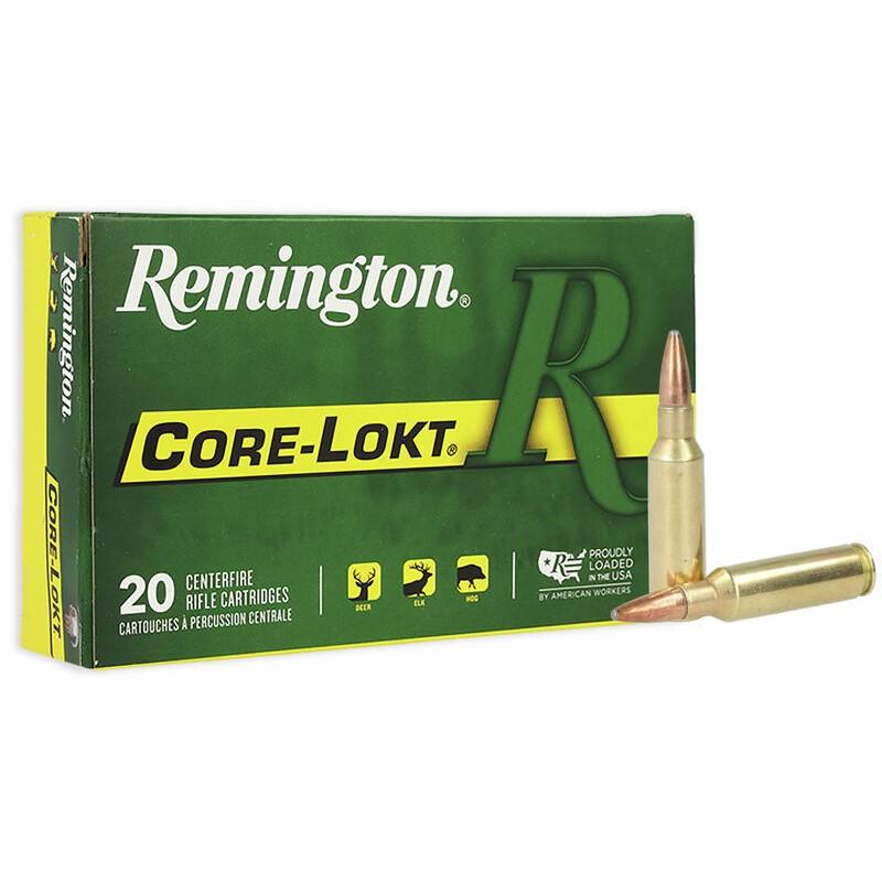 Remington Core-Lokt Rifle Ammunition .300 Rem SAUM 165 gr PSP 3075 fps 20/ct - Remington