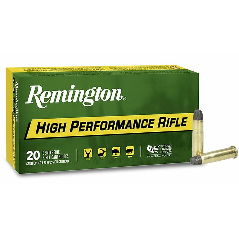 Remington High Performance Rifle Ammunition .32-20 Win 100 gr LRN 1210 fps 50/ct - Remington