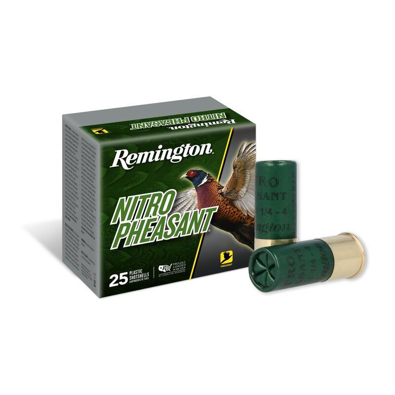 Remington Nitro Pheasant Copper-plated Shotshells 12ga 2-3/4 in 1-3/8 oz Max dr 1300 fps #6 25/ct - Remington