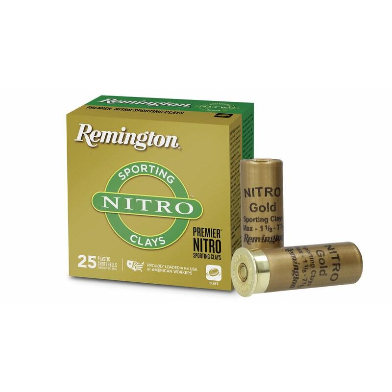 Remington Premier Nitro Sporting Clays Shotshells 12 ga 2-3/4 in 1 oz #7.5 1350 fps 25/ct - Remington