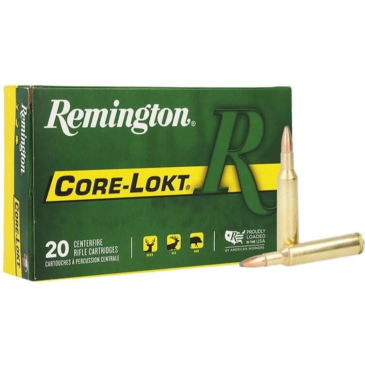 Remington Core-Lokt Rifle Ammunition 6mm Rem 100 gr PSP 3100 fps 20/ct - Remington