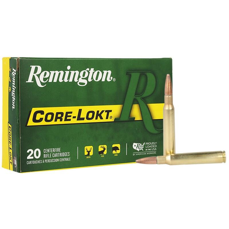 Remington Core-Lokt Rifle Ammunition 7x64mm Brenneke 140 gr PSP 2950 fps 20/ct - Remington