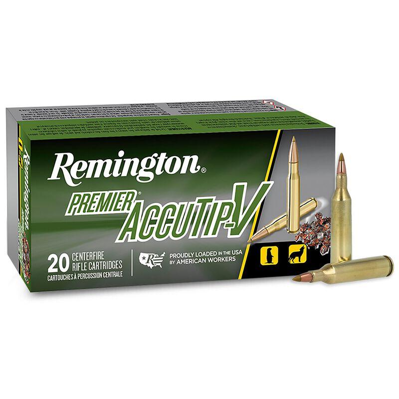 Remington Premier AccuTip Varmint Rifle Ammunition .17 Rem 20 gr ATV 4250 fps 20/ct - Remington