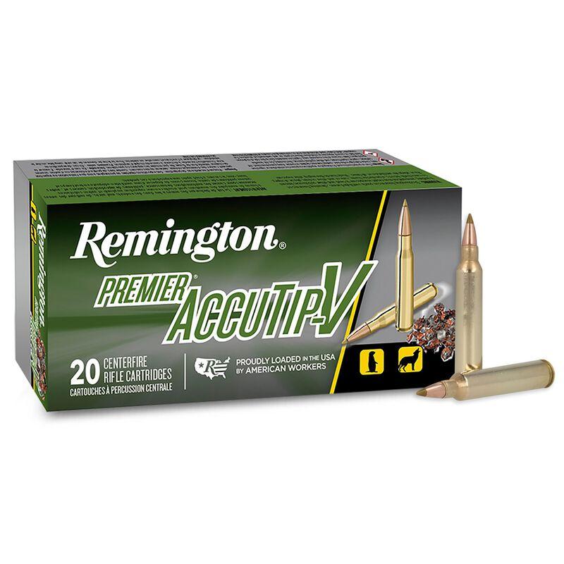 Remington Premier AccuTip Varmint Rifle Ammunition .204 Ruger 40 gr ATV 3900 fps 20/ct - Remington