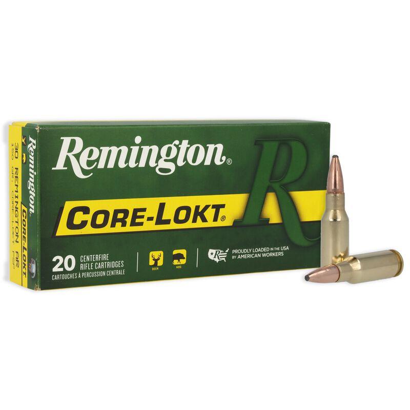 Remington Core-Lokt Rifle Ammunition .30 Rem AR 150 gr PSP 2575 fps 20/ct - Remington